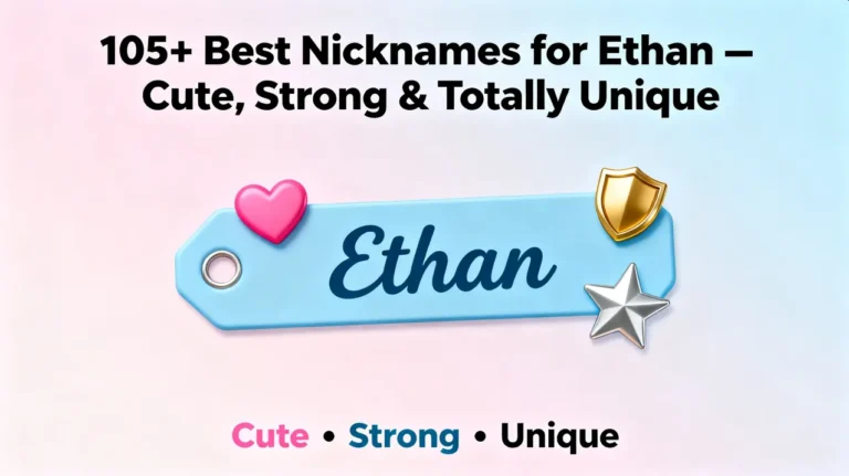 105+ Best Nicknames for Ethan – Cute, Strong & Totally Unique