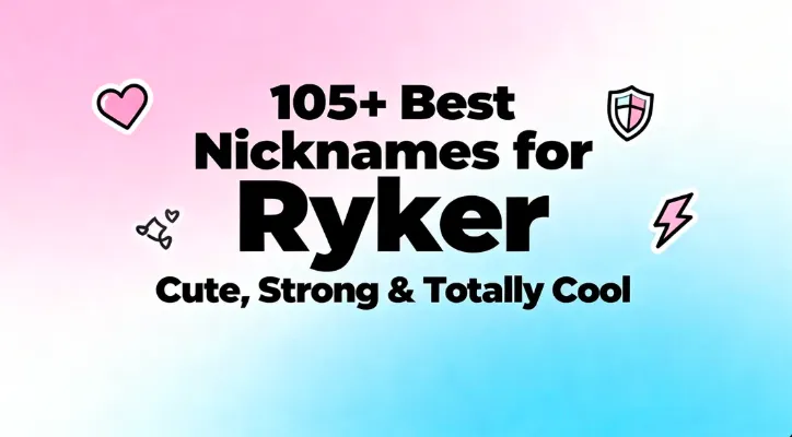 105+ Best Nicknames for Ryker Cute, Strong & Totally Cool