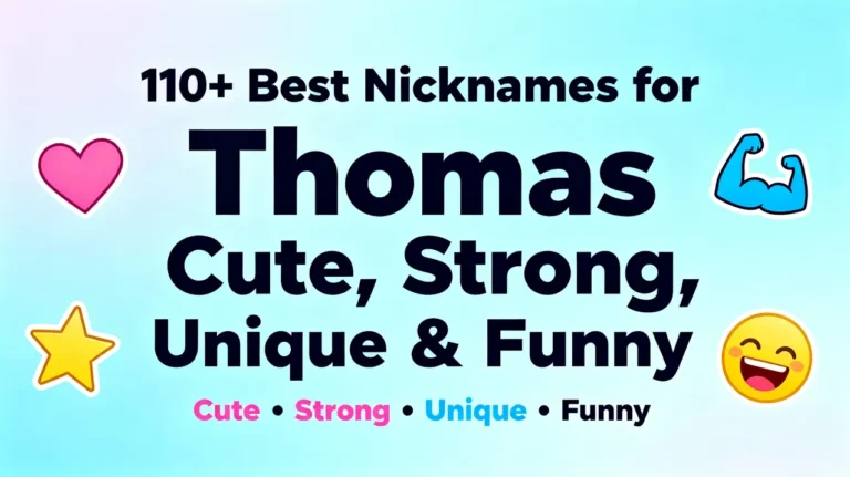 110+ Best Nicknames for Thomas Cute, Strong, Unique & Funny