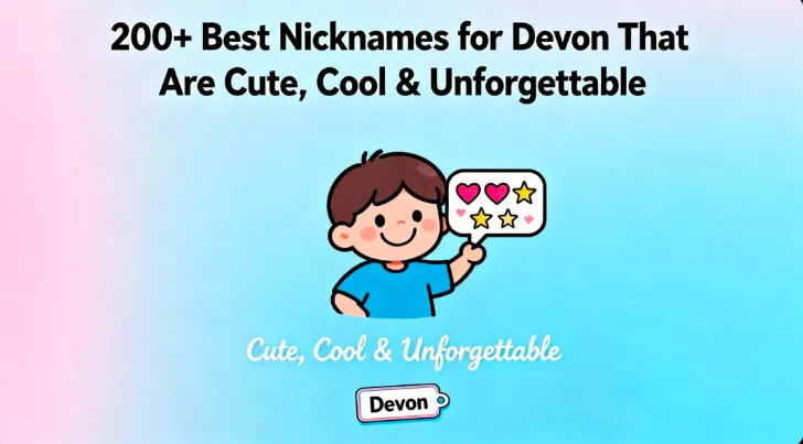 200+ Best Nicknames for Devon That Are Cute, Cool & Unforgettable